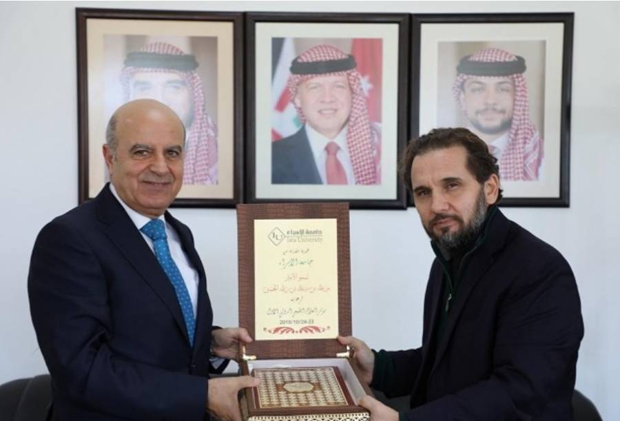 نصيرات يزور سمو الأمير مرعد بن رعد في مكتبه