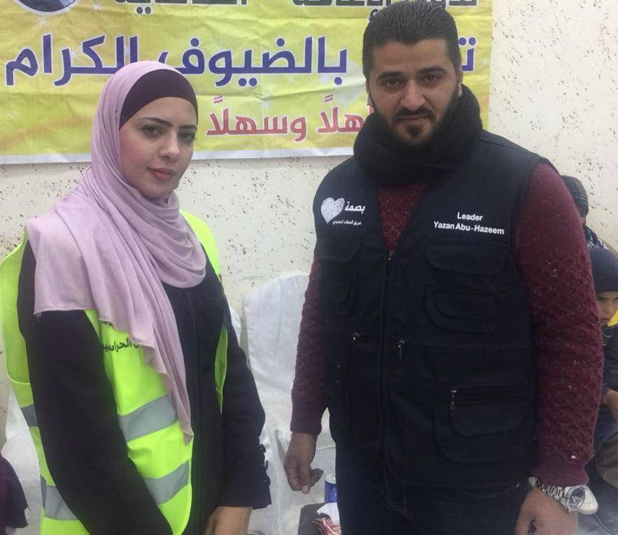 تعاون مشترك بين فريق العطاء التنفيذي التطوعي والتحالف الدولي للسلام وحقوق الانسان .