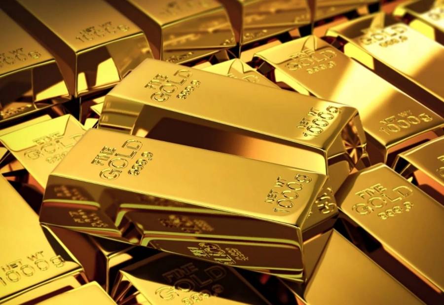ارتفاع الذهب وتراجع الدولار