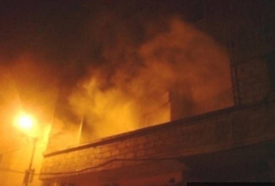 وفاة شخص إثر حريق منزل في  اربد