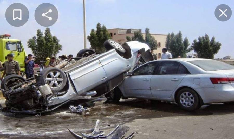 إصابة ثمانية أشخاص إثر حادث تصادم في محافظة الزرقاء