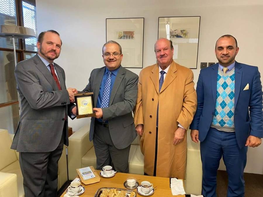 وفد من جامعة جدارا يزور السفارة الإسبانية