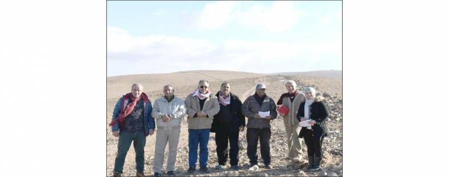 ورشة عمل سياحية حول سور الأردن العظيم في رأس النقب