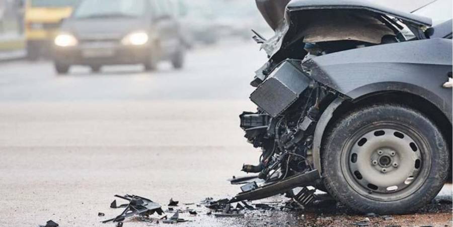 إصابة  أربعة أشخاص إثر حادث تصادم  على جسر النعيمة