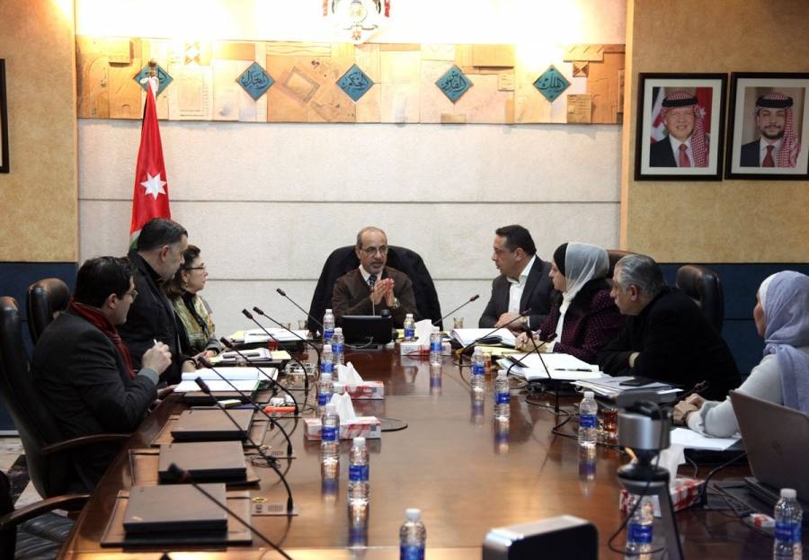 اجتماع اللجنة الوزاريّة العليا المكلّفة بدراسة إعادة هيكلة الجهاز الحكومي