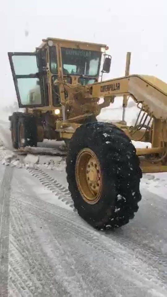 تساقط غزيرللثلوج في معان.. (صور)