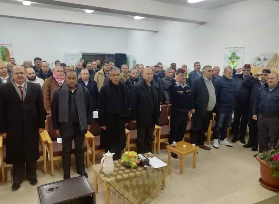  الاحتفال بيوم الشجرة  في شرطة عجلون.. صور