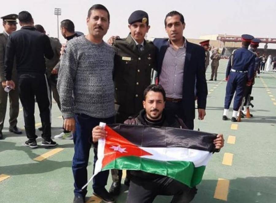 الاردني الطبور يحصد على  المركز الاول في كلية احمد بن محمد العسكرية في قطر