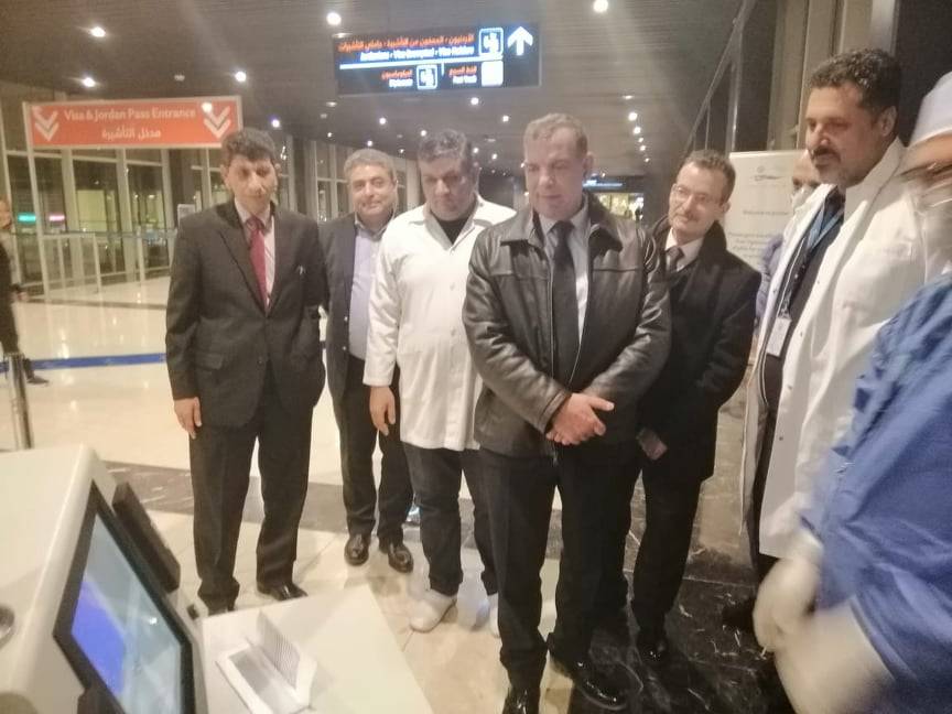 جابر : تجهيز غرفتي عزل في مبنى القادمين في مطار الملكة علياء الدولي