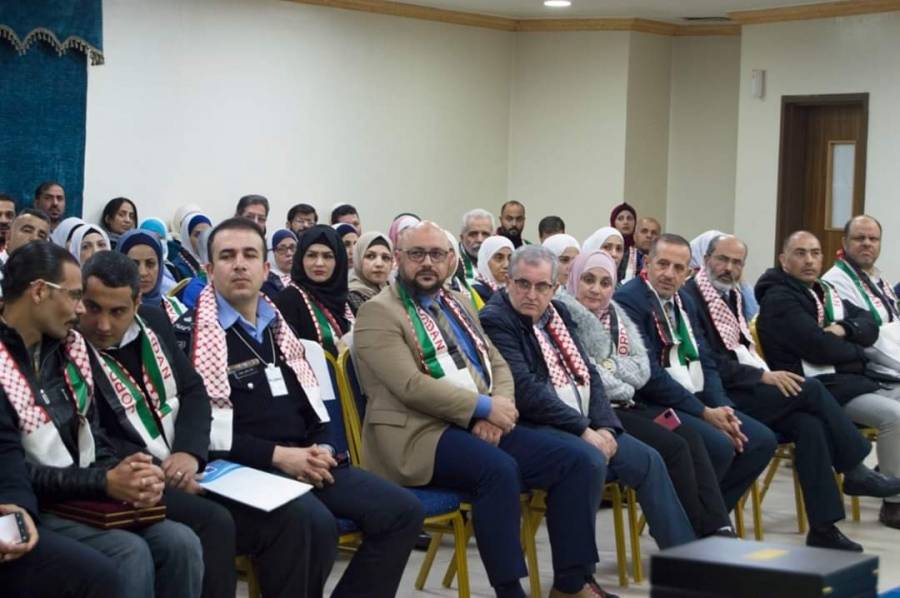 الشرطة المجتمعية ومستشفى الإستقلال تحتفلان بعيد ميلاد الملك الثامن والخمسين