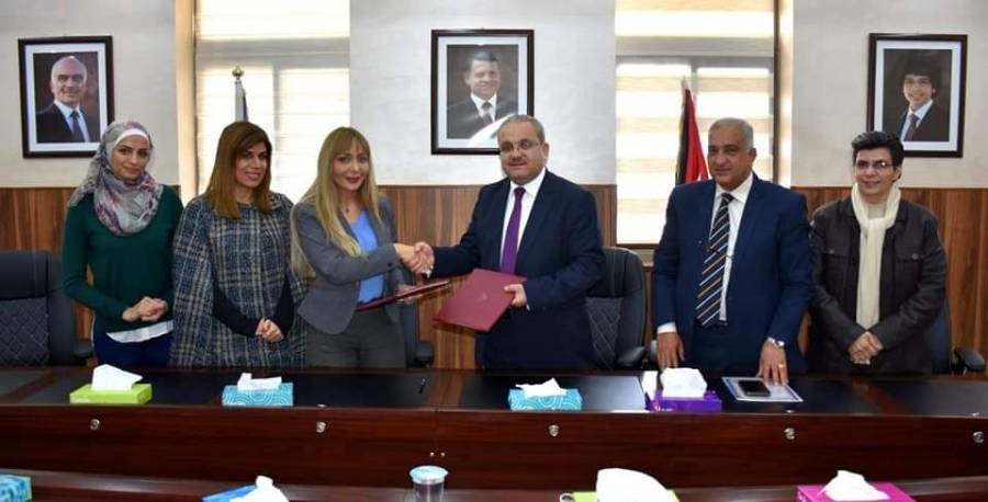 ابرام مذكرة تفاهم بين جامعة جدارا والشبكة القانونية للنساء العربيات