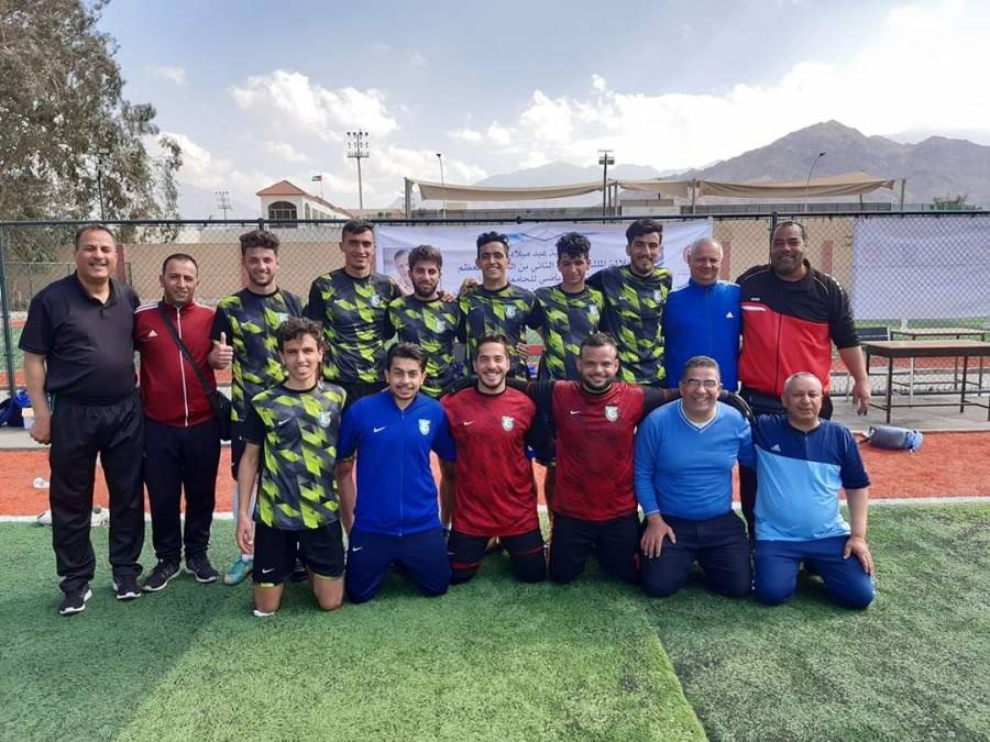 منتخب جامعة البلقاء التطبيقية الى المربع الذهبي