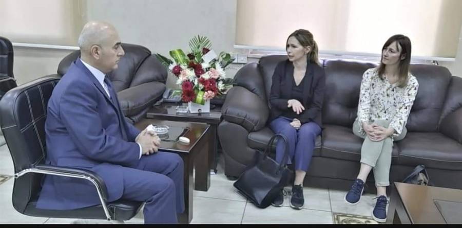 سفيرة النرويج تزور دار  محافظة العقبة .