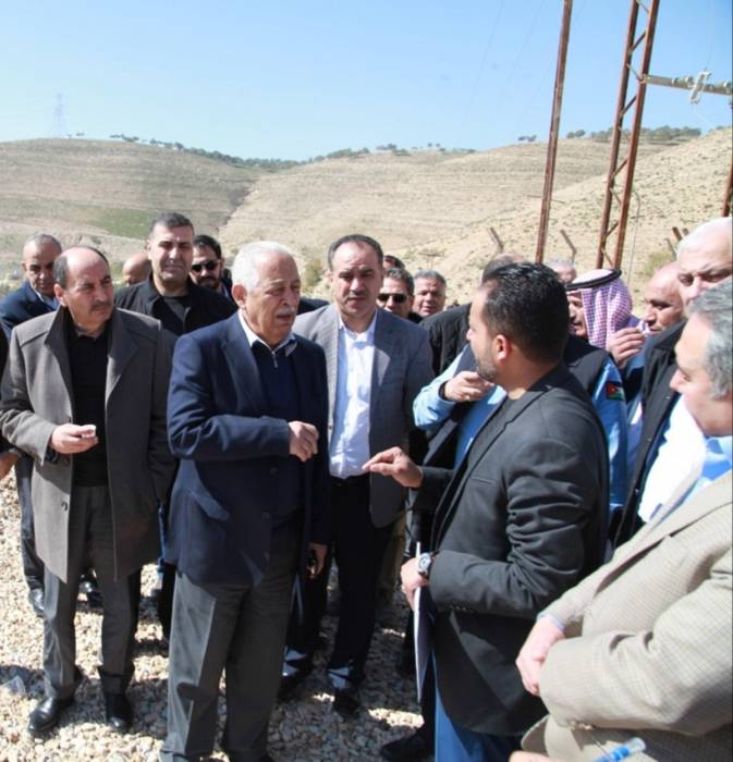 العيسوي وفريق وزاري يتفقدون مشاريع تنموية وخدمية في ذيبان