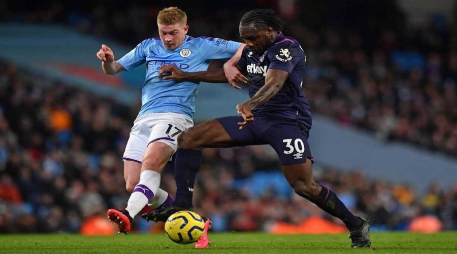 السيتي يفوز على ويستهام بالبريميرليغ