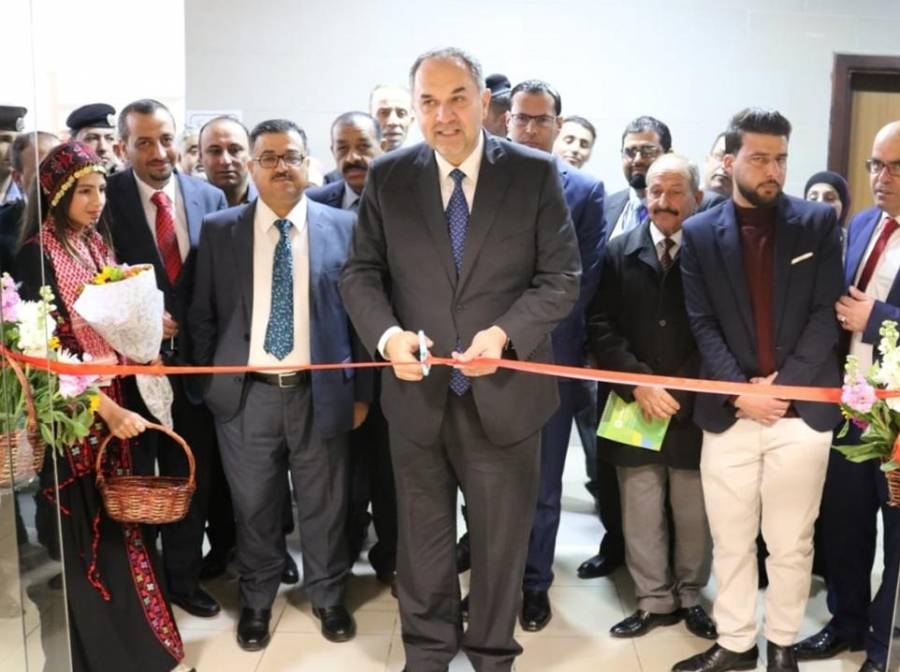 وزير العدل يفتتح دائرة تنفيذ مادبا