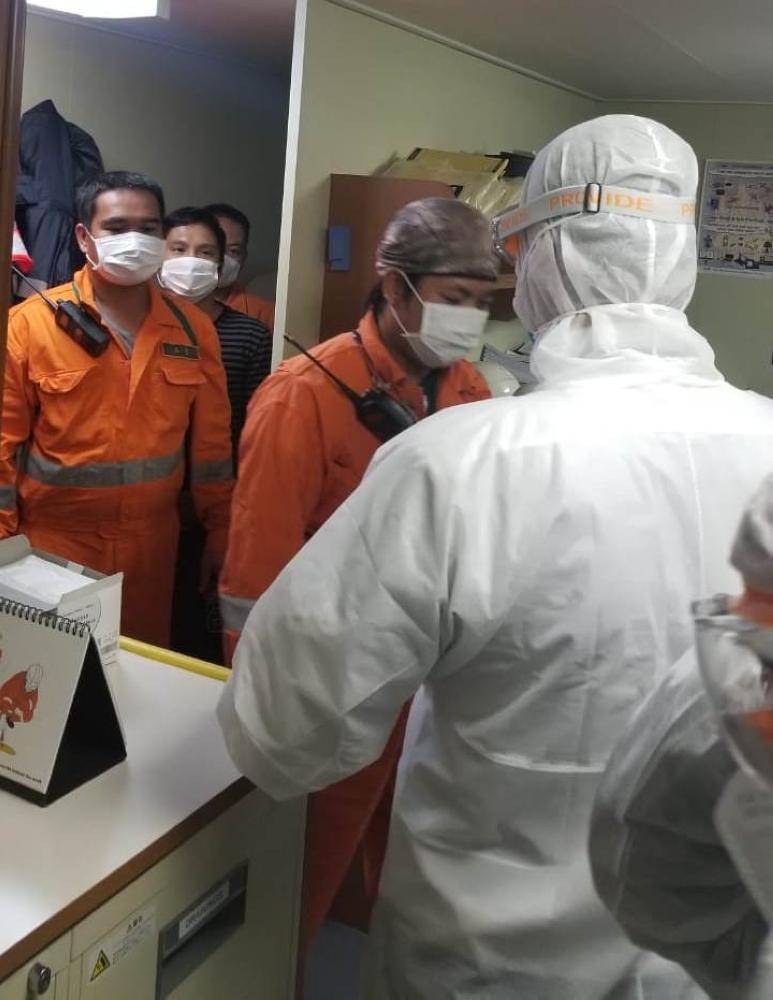 اجراءات للتأكد من سلامة طواقم السفن القادمة الى العقبة