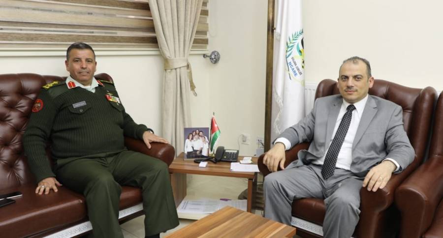 الوطني للبحوث الزراعية يبحث التعاون مع  الوطنية للتشغيل والتدريب