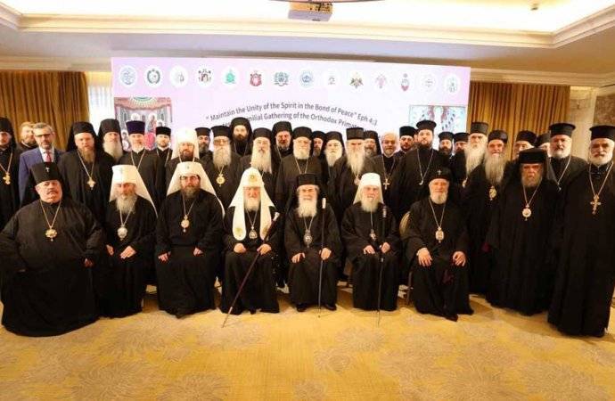 لقاء البطاركة الأرثوذكس بعمان يؤكد أهمية الوصاية الهاشمية للحفاظ على مقدسات القدس