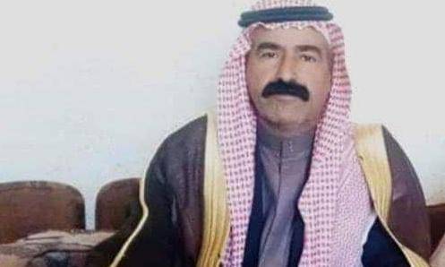 الحجايا تفقد احد رجالها الشيخ محمد علي الحجايا