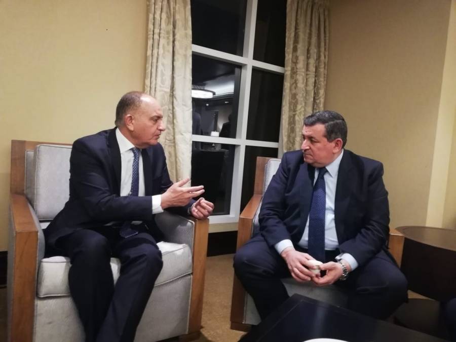 وزير الدولة لشؤون الإعلام يلتقي نظيره المصريّ