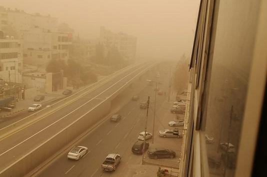 عاصفة التنين تصل عمّان