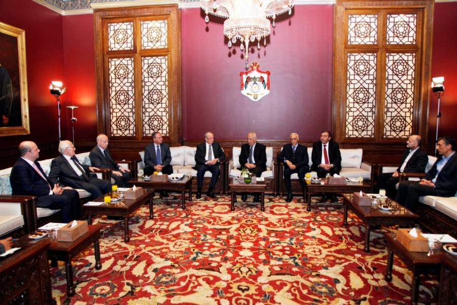 العيسوي يلتقي وفد جمعية رجال الاعمال الاردنية... صورر