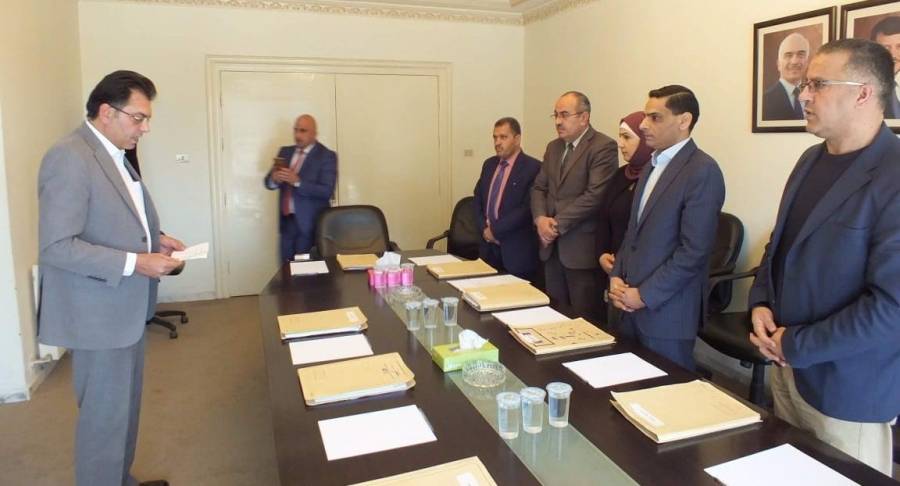 الزميل ابو دلو يؤدي  اليمين القانونية لعضوية نقابة الصحفيين