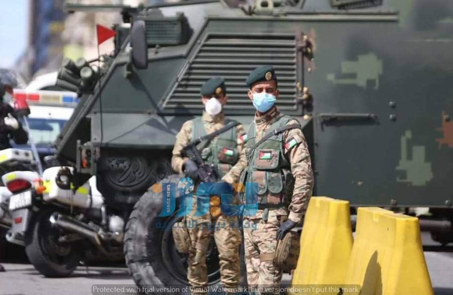 القوات المسلحة الاردنية تبدأ تنفيذ البيان رقم (1)