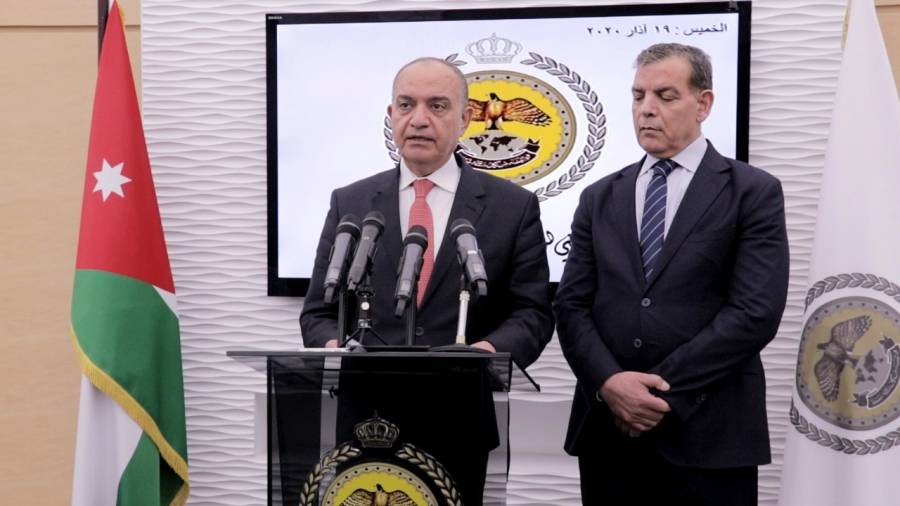 العضايلة: 56 حالة إصابة بفيروس كورونا المستجد بالأردن حتى الآن