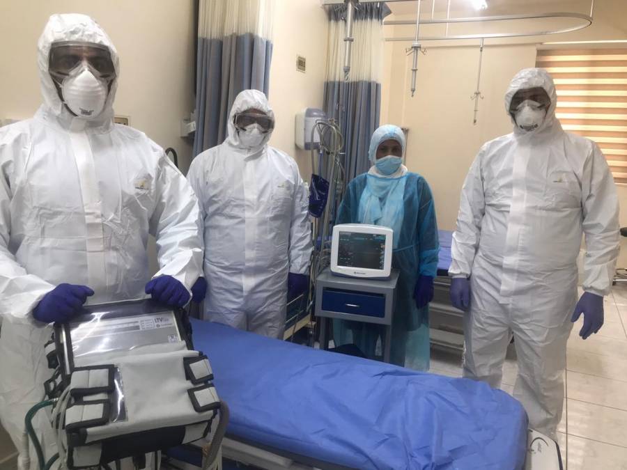 جاهزية شركة البوتاس العربية لمواجهه الكورونا في مصانعها ...صور