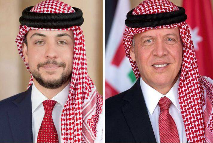 الملك وولي العهد يتلقيان برقيات تهنئة بمناسبتي ذكرى معركة الكرامة والإسراء والمعراج