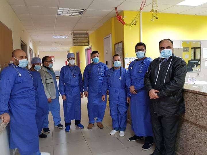 مستشفى الأميرة رحمة يواصل العمل ويستقبل 18 حالة مرضية.... صور.