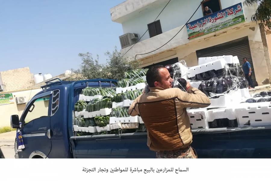 السماح للمزارعين بالبيع مباشرة للمواطنين وتجار التجزئة