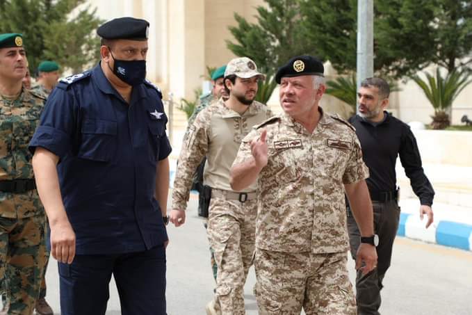 الملك يزور مديرية الأمن العام