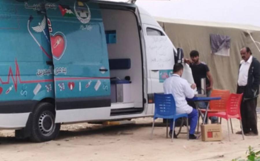 الامن العام : العيادات المتنقلة تتعامل مع ١١٠٠ حالة مرضية اليوم  .