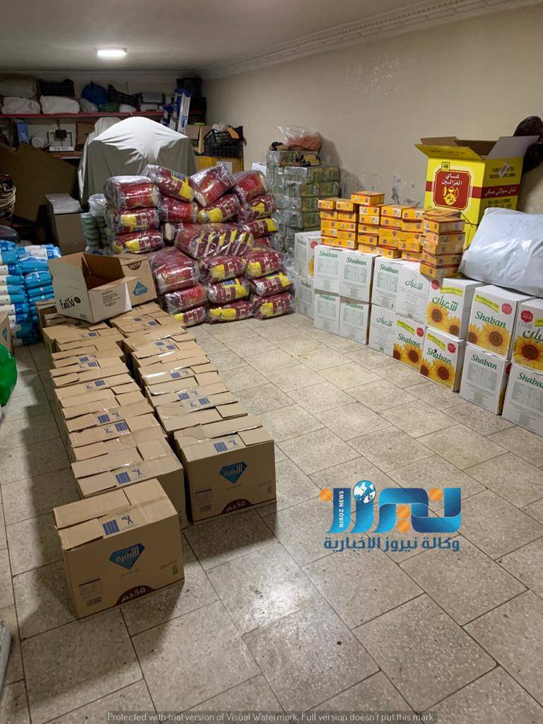 الجبور توزيع 1000 طرد غذائي في لواء الموقر