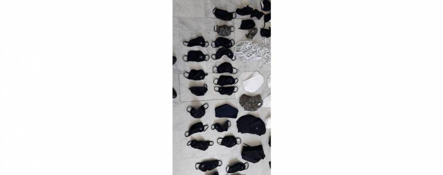 ضبط معملين يصنعان معقمات مقلدة ومشغل يصنع كمامات في العاصمة والرصيفة