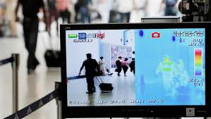 أجهزة مسح حراري لفحص مرتادي سوق العارضة المركزي