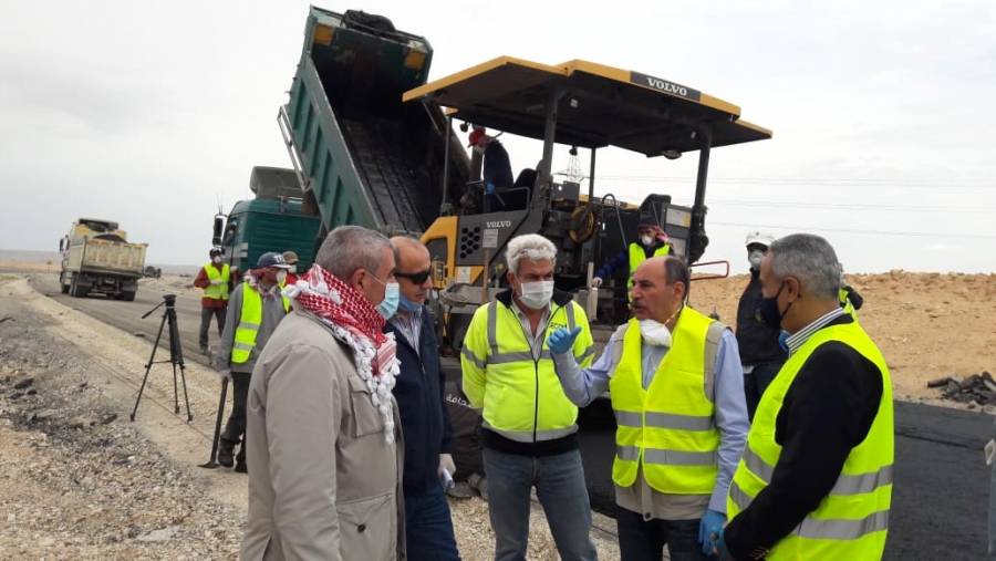 استئناف العمل بمشروع الصحراوي ونسبة الإنجاز 83