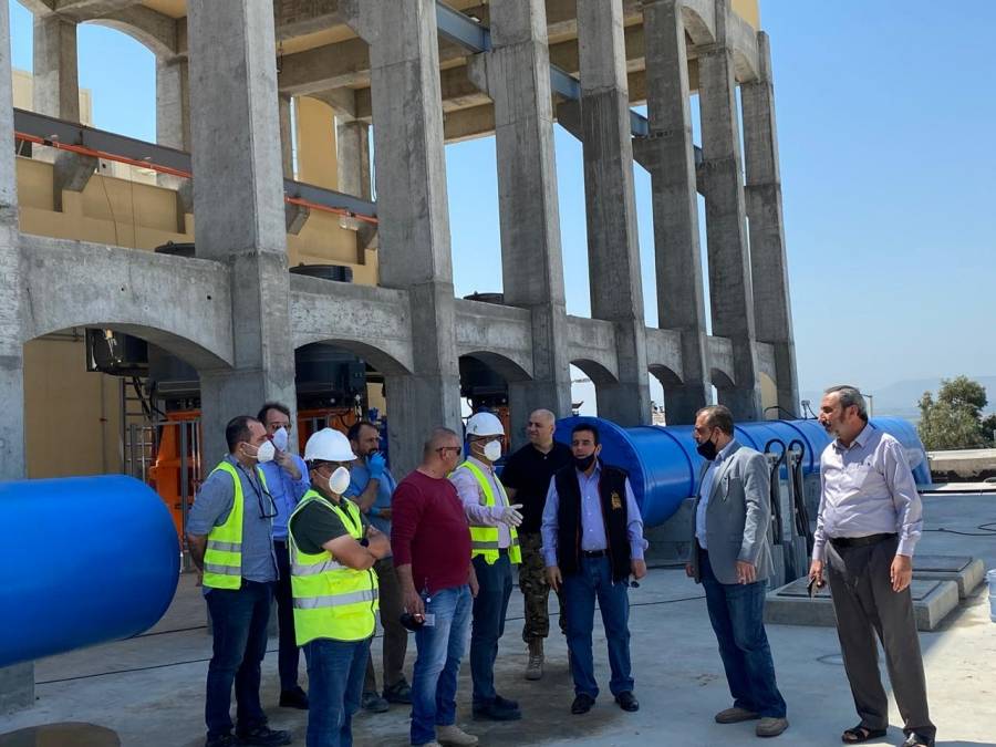 امين عام المياه يجول على عدد من المواقع المائية للوقوف على جاهزية مياه اليرموك للصيف ورمضان