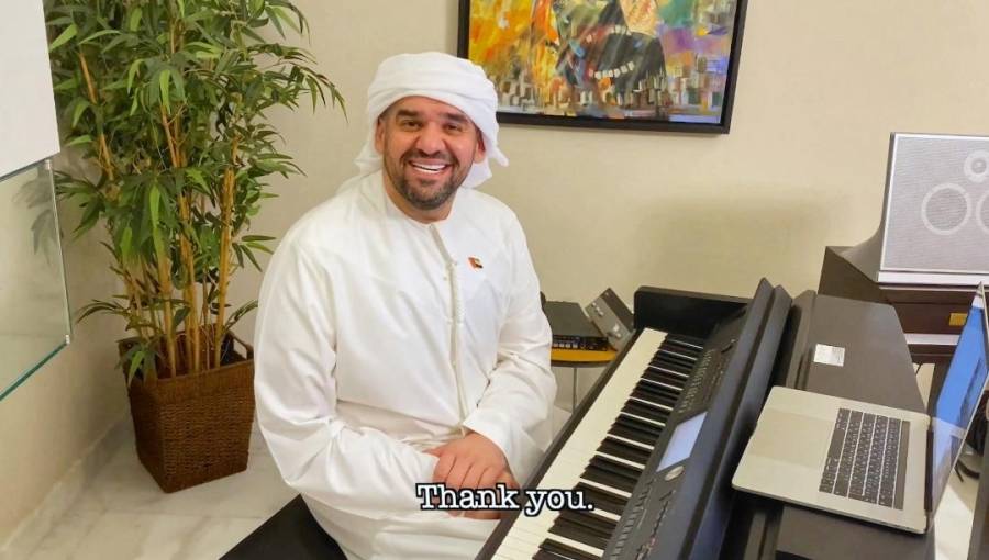 حسين الجسمي يخطو بثقة ونجاح أمام ملياري متابع حول العالم