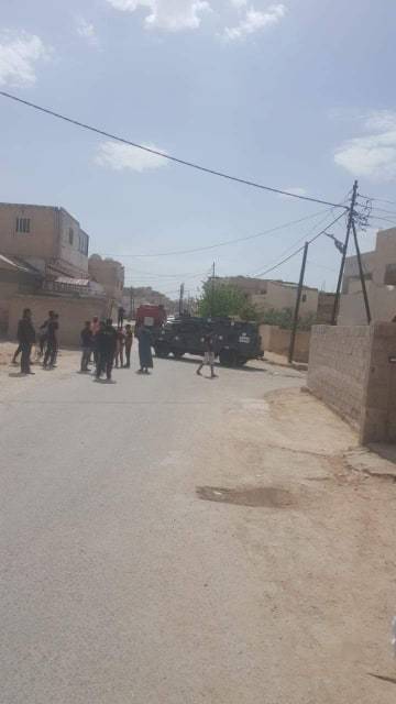 ضحايا انفجار مدينة المفرق من اسرة لاجئة سورية ...صورة