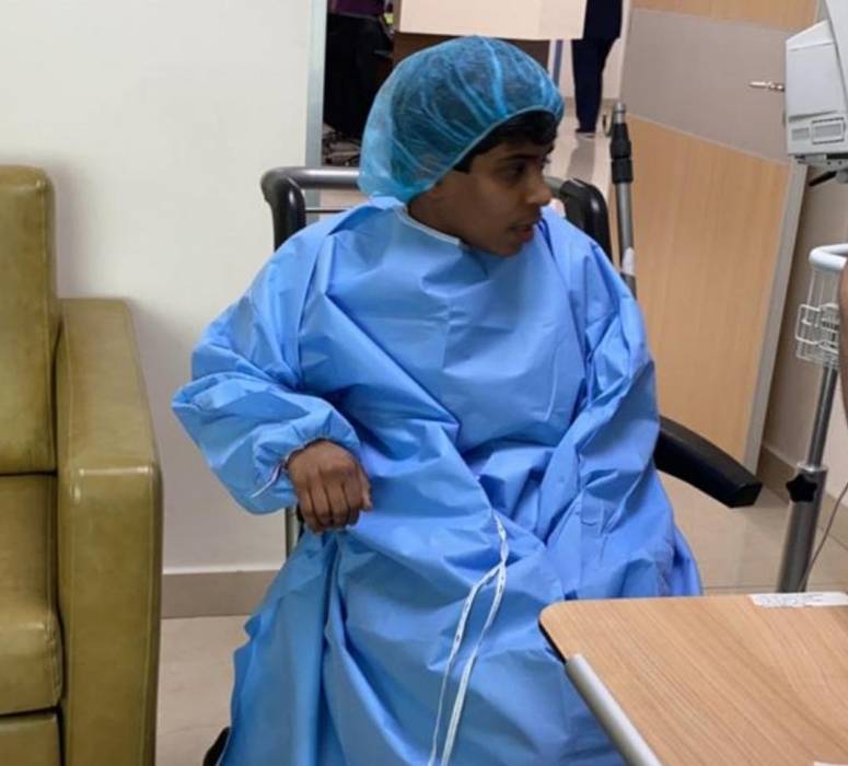 الجلعود يقدم الشكر لمركز صلاح الطويل لطب وجراحة الأسنان  في عمان.