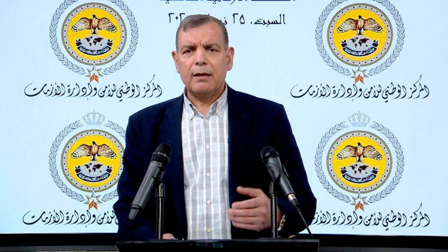 جابر: لم يسجل اليوم أي حالة جديدة بكورونا واصابة واحدة لسائق على الحدود