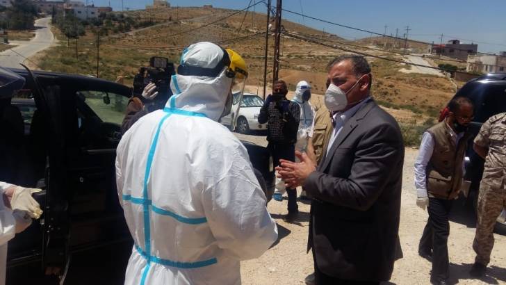 جابر: فرق التقصي سيطرت على الوضع الوبائي في المفرق