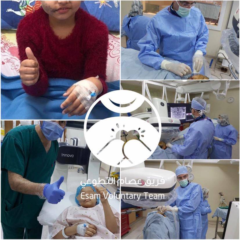 فريق عصام التطوعي : أزمة كورونا لم تقف حائل أمام ابتسامة غزل