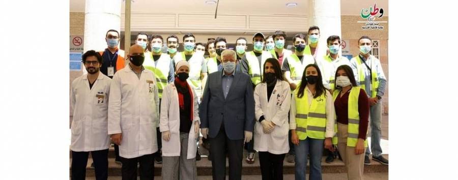 مبادرة وطن في نقابة الاطباء توصل أدوية لاكثر من 75 الف مريض