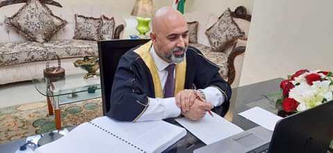 الدكتور خالد البطاينة... مبارك الدكتوراة