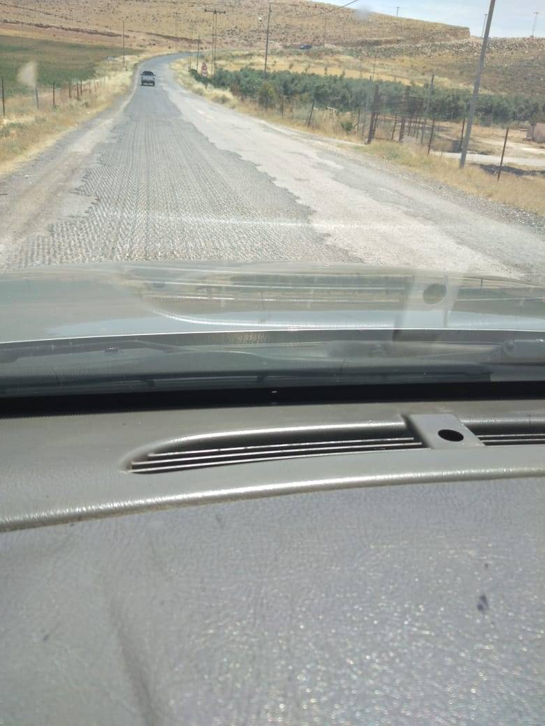 طريق الرميل.. قضاء أم الرصاص.. لواء الجيزه مازال ينتظر عطف مديرية أشغال الجيزه.